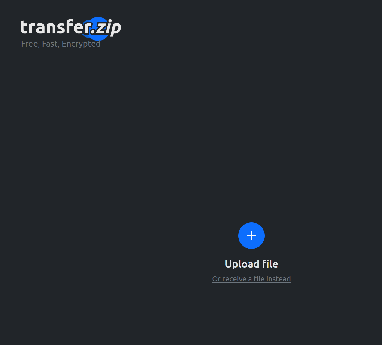 网站推荐:transfer.zip (一款开源免费的文件传输工具)